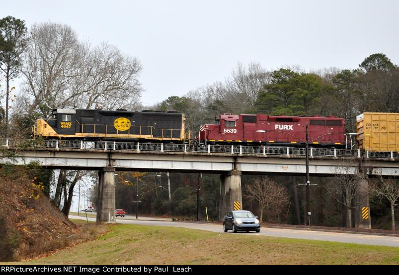 Interchange run just out of the yard